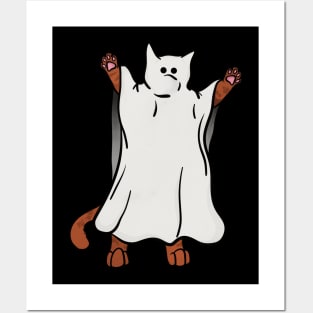 Boo Cat Boo Posters and Art